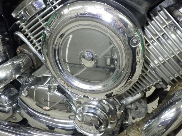 2003 Yamaha XVS1100, чёрный, 373000 рублей - вид 6