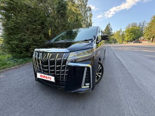 2018 Toyota Alphard III Рестайлинг, чёрный, 3500000 рублей, вид 2