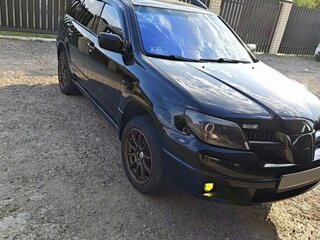 2007 Mitsubishi Outlander I, чёрный, 750000 рублей, вид 1