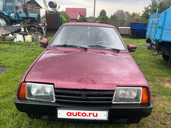 2001 Lada (ВАЗ) 21099, красный - вид 1