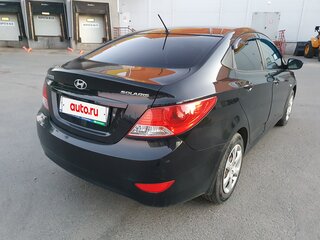 2012 Hyundai Solaris I, чёрный, 590000 рублей, вид 3