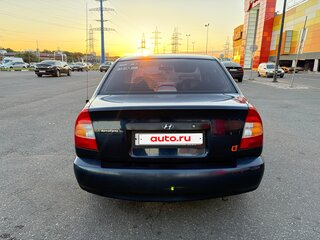 2006 Hyundai Accent ТагАЗ II, синий, 330000 рублей, вид 5