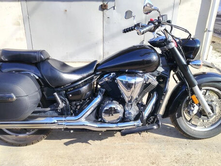 2012 Yamaha XVS1300, чёрный, 670000 рублей, вид 3