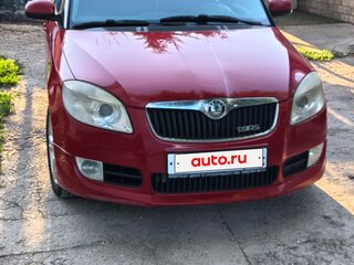 2008 Skoda Fabia II, красный, 580000 рублей, вид 1