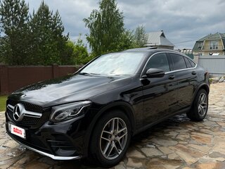 2016 Mercedes-Benz GLC Coupe 220 d I (C253), чёрный, 3450000 рублей, вид 2