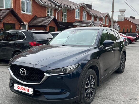 2017 Mazda CX-5 II, синий, 2700000 рублей - вид 3