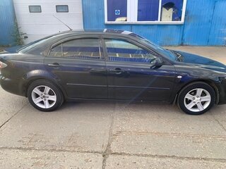 2005 Mazda 6 I (GG) Рестайлинг, чёрный, 480000 рублей, вид 4