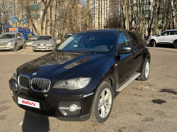 2008 BMW X6 35i 6-speed I (E71), чёрный, 1670000 рублей