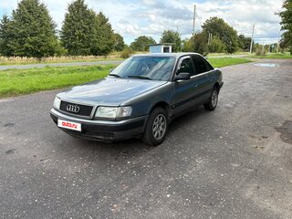 1991 Audi 100 IV (C4), серый, 300000 рублей, вид 3