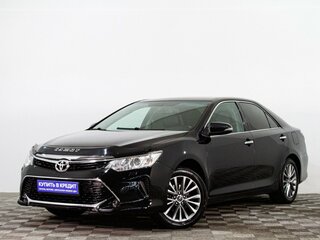 2016 Toyota Camry VII (XV50) Рестайлинг, чёрный, 2469000 рублей, вид 3