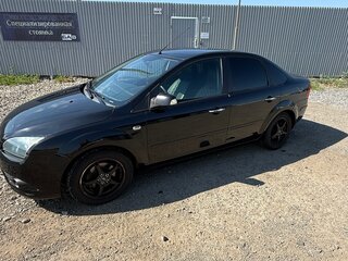 2007 Ford Focus II, чёрный, 590000 рублей, вид 4