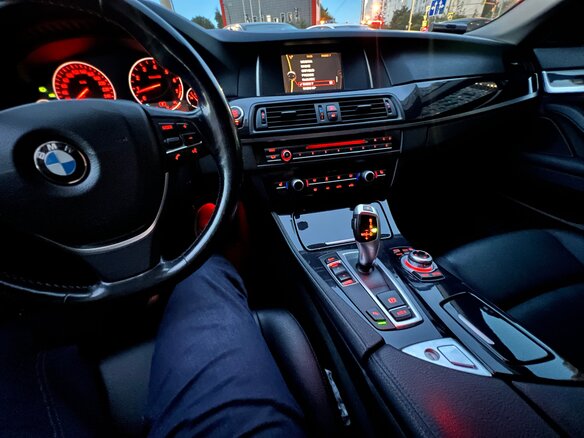 2014 BMW 5 серии 520i VI (F10/F11/F07) Рестайлинг, коричневый, 1680000 рублей - вид 12