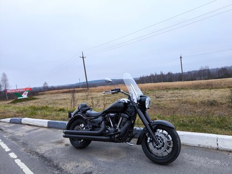 2006 Yamaha XV 1900, чёрный, 700000 рублей, вид 2