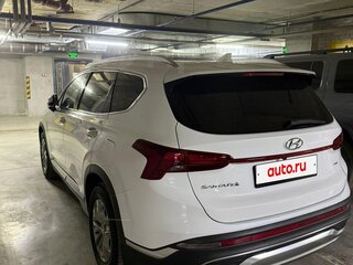 2022 Hyundai Santa Fe IV Рестайлинг, белый, 3500000 рублей, вид 3