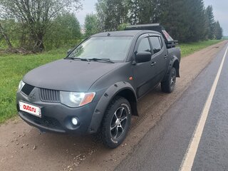 2008 Mitsubishi L200 IV, чёрный, 1300000 рублей, вид 2