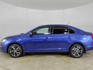 2021 Skoda Rapid II, синий, 1390000 рублей, вид 4