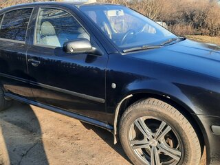 2008 Skoda Octavia I (A4) Рестайлинг, чёрный, 450000 рублей, вид 5
