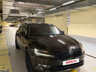 2016 Skoda Superb III, коричневый, 1690000 рублей, вид 2