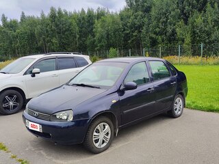 2007 Lada (ВАЗ) Kalina I, синий, 210000 рублей, вид 2