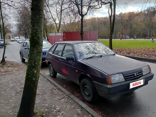 1999 Lada (ВАЗ) 2109, фиолетовый, 115000 рублей, вид 2