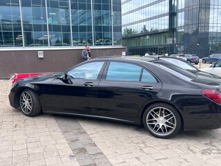2018 Mercedes-Benz S-Класс 560 Long VI (W222, C217) Рестайлинг, чёрный, 6100000 рублей, вид 4