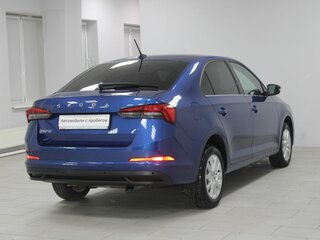 2022 Skoda Rapid II, синий, 1889900 рублей, вид 4