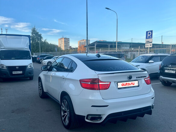 2010 BMW X6 40d I (E71), белый, 1700000 рублей - вид 5