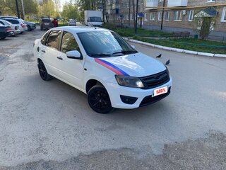 2015 Lada (ВАЗ) Granta I, белый, 430000 рублей, вид 2