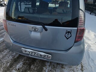 2009 Toyota Passo I (C10), серебристый, 280000 рублей, вид 4