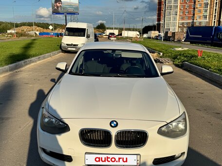 2013 BMW 1 серии 116i II (F20/F21), белый, 1200000 рублей, вид 1
