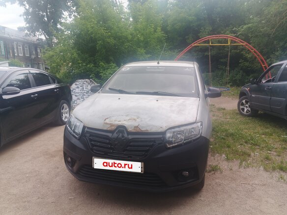 2016 Renault Logan II, серый, 190000 рублей - вид 1