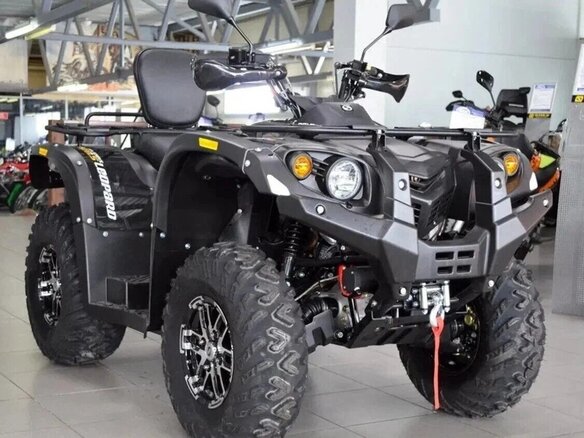 2026 Stels ATV-650YS Leopard, чёрный, 545400 рублей