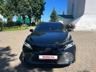 2018 Toyota Camry VIII (XV70), чёрный, 3000000 рублей, вид 2