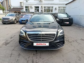 2018 Mercedes-Benz S-Класс 350 d Long VI (W222, C217) Рестайлинг, чёрный, 5500000 рублей, вид 3