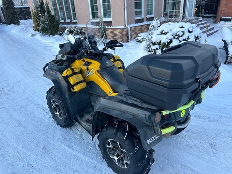 2014 BRP Can-Am Outlander 500, жёлтый, 615000 рублей, вид 5