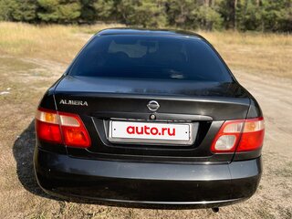 2005 Nissan Almera II (N16) Рестайлинг, чёрный, 330000 рублей, вид 4