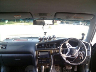 1998 Toyota Chaser VI (X100), чёрный, 1450000 рублей, вид 4