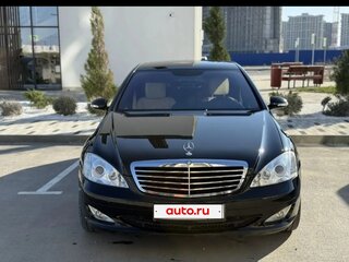 2007 Mercedes-Benz S-Класс 350 Long V (W221), чёрный, 1700000 рублей, вид 2
