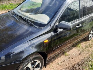 2012 Lada (ВАЗ) Kalina I, чёрный, 350000 рублей, вид 4