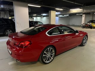 2015 BMW 6 серии 640d xDrive III (F06/F13/F12) Рестайлинг, красный, 3900000 рублей, вид 5