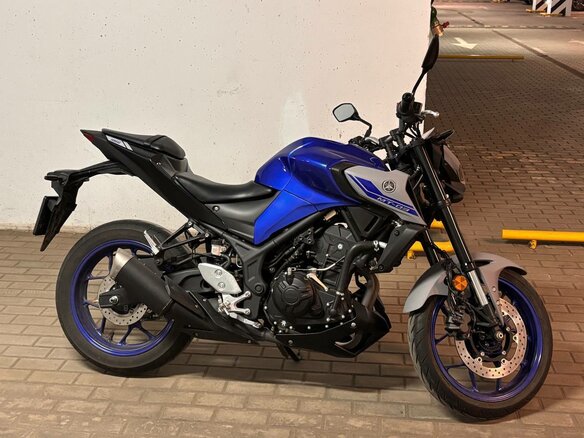 2021 Yamaha MT-03, синий, 500000 рублей - вид 13