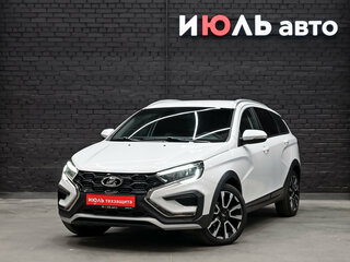 2024 Lada (ВАЗ) Vesta SW Cross I Рестайлинг (NG), белый, 1420000 рублей, вид 1