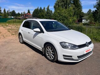 2013 Volkswagen Golf VII, белый, 750000 рублей, вид 2