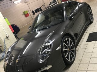 2014 Porsche 911 Carrera 4S VII (991), коричневый, 8300000 рублей, вид 4