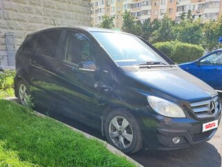 2009 Mercedes-Benz B-Класс 200 I (W245) Рестайлинг, чёрный, 850000 рублей, вид 4