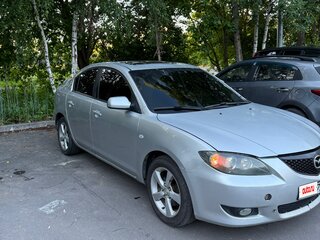 2004 Mazda 3 I (BK), серебристый, 330000 рублей, вид 3