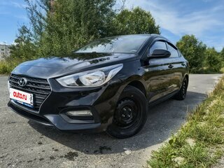 2019 Hyundai Solaris II, чёрный, 1550000 рублей, вид 1