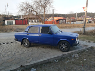 2007 Lada (ВАЗ) 2107, синий, 295000 рублей, вид 2