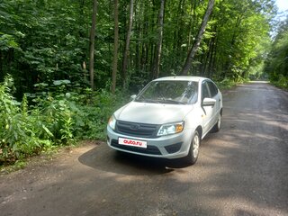 2015 Lada (ВАЗ) Granta I, белый, 185000 рублей, вид 5