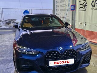 2021 BMW 4 серии 420d xDrive G22, G23, G26, синий, 5500000 рублей, вид 3